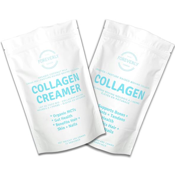 Collagen Creamer (450g) + Collagen Peptides (450g)
