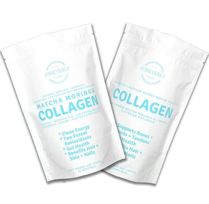 Matcha Collagen (450 g) + Collagen Peptides (450g)